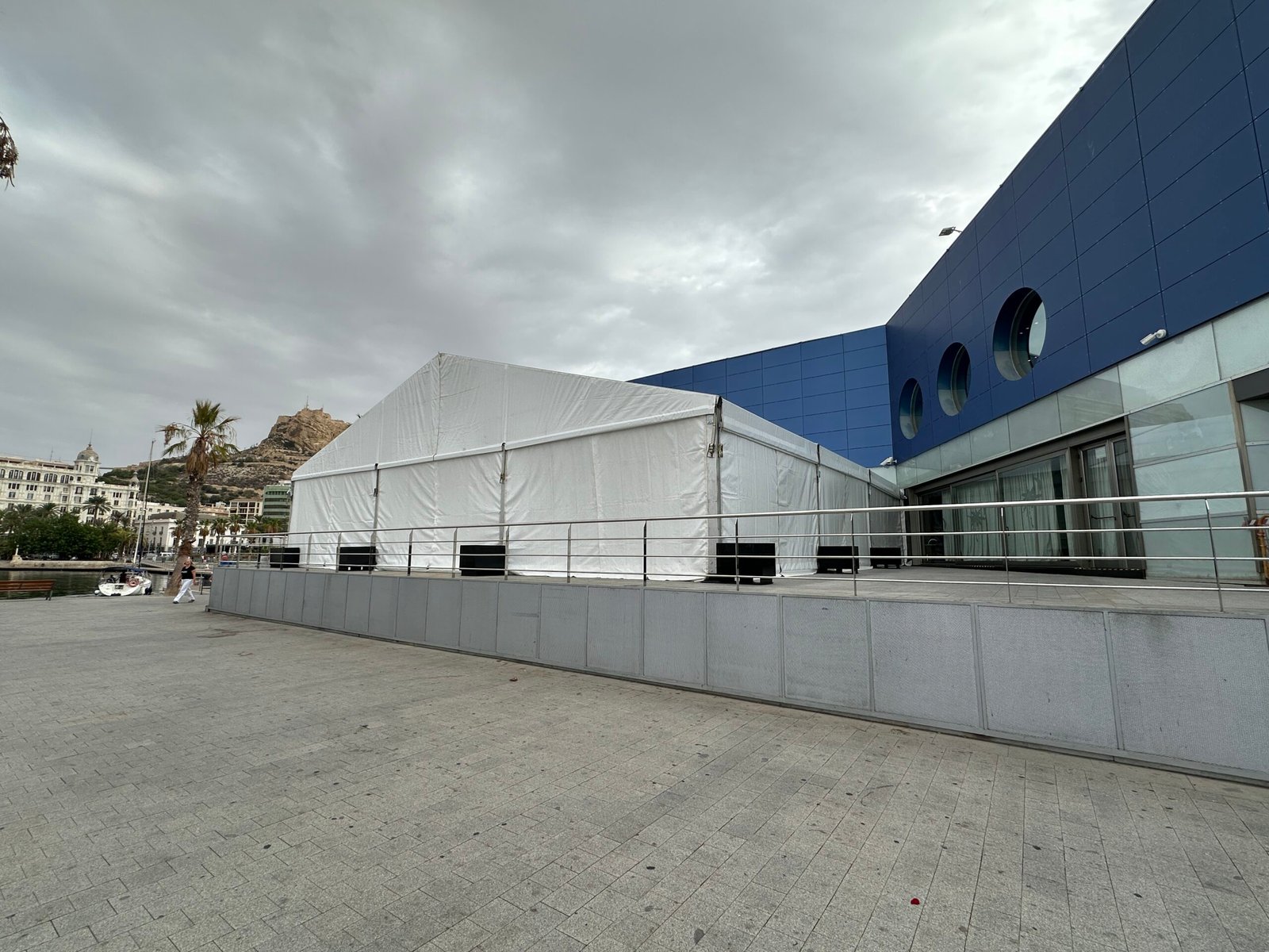 Carpa a 2 aguas casino 15x15m